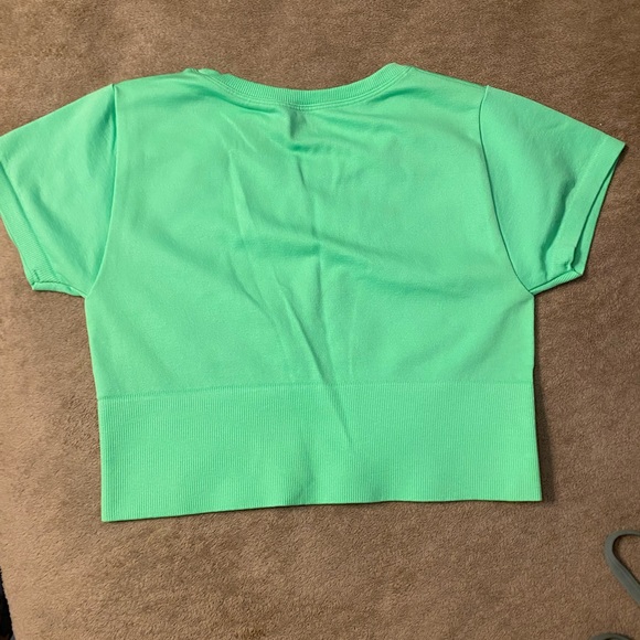 Aerie Olive Green Crop Top bundle. 5 tops - Picture 12 of 15